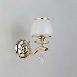 40W E14 Modern/Contemporary Electroplated Feature for Crystal,Ambient Light Wall Sconces Wall Light