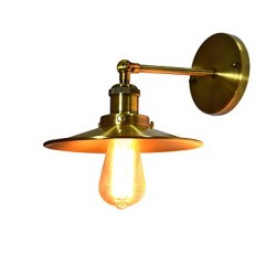 40W E27 Rustic/Lodge Traditional/Classic Brass Feature for Bulb Included,Downlight Wall Sconces Wall Light