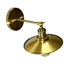 40W E27 Rustic/Lodge Traditional/Classic Brass Feature for Bulb Included,Downlight Wall Sconces Wall Light