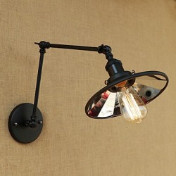 40W E26/E27 Rustic/Lodge Country Retro Painting Feature for Mini Style Swing Arm Bulb Included Wall Lamp