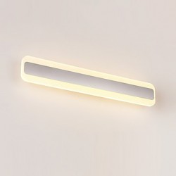 24 LED Integrated Modern/Contemporary Chrome Feature for LED Bulb Included,Ambient Light Bathroom Lighting Wall Light