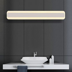 24 LED Integrated Modern/Contemporary Chrome Feature for LED Bulb Included,Ambient Light Bathroom Lighting Wall Light