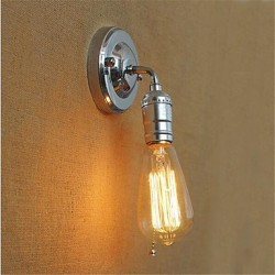 40W E26/E27 Retro Painting Feature for Mini Style Swing Arm Bulb Included,Ambient Light Wall Sconces Wall Light