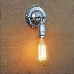 40W E26/E27 Retro Painting Feature for Mini Style Swing Arm Bulb Included,Ambient Light Wall Sconces Wall Light