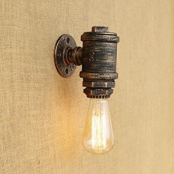 40W E26/E27 Country Retro Painting Feature for Mini Style Bulb Included,Ambient Light Wall Sconces Wall Light