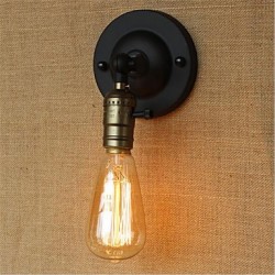 40W E26/E27 Retro Painting Feature for Mini Style Swing Arm Bulb Included,Ambient Light Wall Sconces Wall Light