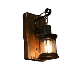 4 E27 Rustic/Lodge Traditional/Classic Painting Feature for LED Bulb Included,Downlight LED Wall Lights Wall Light