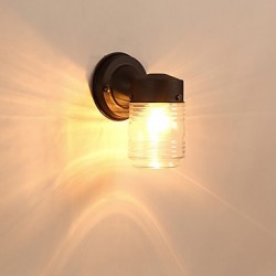 Wall Light Modern/Contemporary Black Oxide Finish Feature for Mini Style Ambient Light Wall Sconces