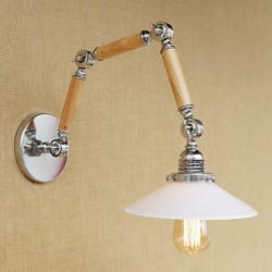 60 E26/E27 Country Retro Electroplated Feature for Swing Arm Eye ProtectionSwing Arm Lights