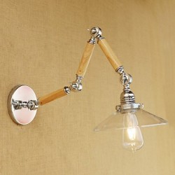 60 E26/E27 Country Retro Electroplated Feature for Swing Arm Eye ProtectionSwing Arm Lights