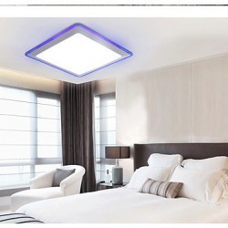 Flush Mount LED Modern/Contemporary Living/Bed/Kitchen/Bath/Study/Office/Kids/Garage Metal