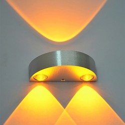 Multi-Color AC3 LED Integrated LED Novelty Feature for Mini Style Ambient Light Wall Sconces Wall Light Lamp