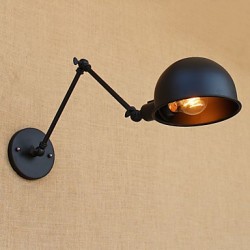 60 E26/E27 Simple Country Retro Painting Feature for Mini Style Swing Arm Eye Protection,Downlight Swing Arm Lights