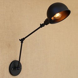 60 E26/E27 Simple Country Retro Painting Feature for Mini Style Swing Arm Eye Protection,Downlight Swing Arm Lights