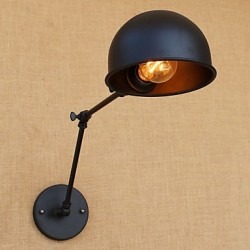 60 E26/E27 Simple Country Retro Painting Feature for Mini Style Swing Arm Eye Protection,Downlight Swing Arm Lights