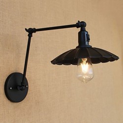 4 E26/E27 LED Vintage Country Painting Feature for LED Mini Style Swing Arm,Downlight Swing Arm Lights Wall Light