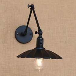 4 E26/E27 LED Vintage Country Painting Feature for LED Mini Style Swing Arm,Downlight Swing Arm Lights Wall Light