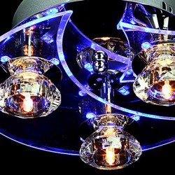 Chandelier Modern LED Crystal Living 3 Lights