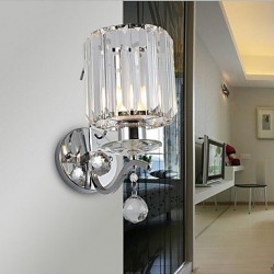 E27 Crystal Modern/Contemporary Electroplated Feature Uplight Wall Sconces Wall Light