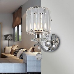 E27 Crystal Modern/Contemporary Electroplated Feature Uplight Wall Sconces Wall Light