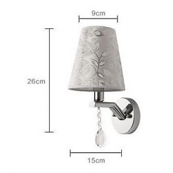 E14 Crystal Modern/Contemporary Others Feature Uplight Wall Sconces Wall Light