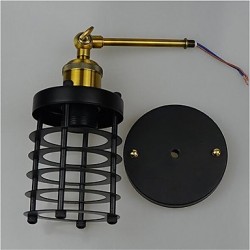 40W E26/E27 Simple Vintage Country Retro Painting Feature for Mini Style Bulb Included,Ambient Light Wall Sconces