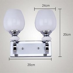 E27 Modern/Contemporary Electroplated Feature Uplight Wall Sconces Wall Light