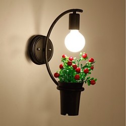 LED Integrated Modern/Contemporary Modern/Comtemporary Painting Feature for Bulb IncludedAmbient Light Wall Sconces