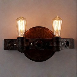 Loft Style Vintage Industrial Creative Personality Metal Wall Lamp for the Coffee Room / Bar / Foyer Decorate Wall Lighting