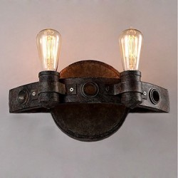 Loft Style Vintage Industrial Creative Personality Metal Wall Lamp for the Coffee Room / Bar / Foyer Decorate Wall Lighting