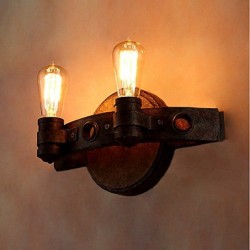 Loft Style Vintage Industrial Creative Personality Metal Wall Lamp for the Coffee Room / Bar / Foyer Decorate Wall Lighting