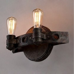 Loft Style Vintage Industrial Creative Personality Metal Wall Lamp for the Coffee Room / Bar / Foyer Decorate Wall Lighting