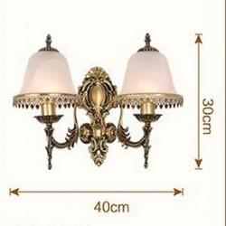 E27 Vintage Electroplated Feature Downlight Wall Sconces Wall Light