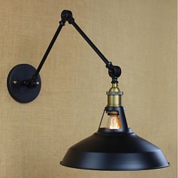 40W E27 Long-arm Half-rusty Industrial Retro Nostalgic Retractable Folding Wall Sconces Wall Light