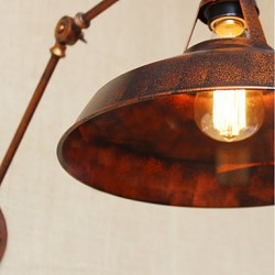 40W E27 Long-arm Half-rusty Industrial Retro Nostalgic Retractable Folding Wall Sconces Wall Light