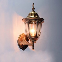 Outdoor Wall Lights, Traditional/Classic E26/E27 Metal