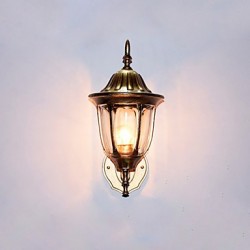 Outdoor Wall Lights, Traditional/Classic E26/E27 Metal