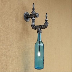 3 E27 Rustic/Lodge Silver Feature for LED,Ambient Light Wall Sconces Wall Light