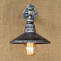 40W E27 BG146 Rustic/Lodge Painting Feature for Bulb IncludedAmbient Light Wall Sconces Wall Light Silver