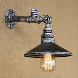 40W E27 BG146 Rustic/Lodge Painting Feature for Bulb IncludedAmbient Light Wall Sconces Wall Light Silver