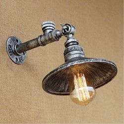 40W E27 BG146 Rustic/Lodge Painting Feature for Bulb IncludedAmbient Light Wall Sconces Wall Light Silver