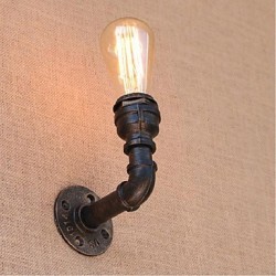 40W E27 BG817 Nostalgia Simple Water Pipe Decorative Small Wall Lamp Wall Light