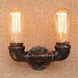 40W E27 BG804-2 Nostalgia Simple Water Pipe Decorative Small Wall Lamp Wall Light