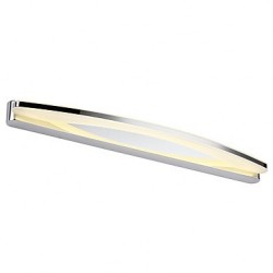 15W LED Integrated Modern/Contemporary Chrome Feature for LED,Ambient Light Bathroom Lighting Wall Light