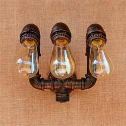 120 E27 Rustic/Lodge Country Painting Feature for Bulb Included,Ambient Light Wall Sconces Wall Light