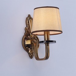 E14 Traditional/Classic Electroplated Feature for Eye ProtectionDownlight Wall Sconces Wall Light