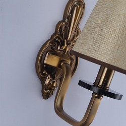 E14 Traditional/Classic Electroplated Feature for Eye ProtectionDownlight Wall Sconces Wall Light