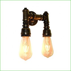 4 E27 Rustic/Lodge Traditional/Classic Antique Brass Feature for LED Bulb Included,Ambient Light Wall Sconces Wall Light