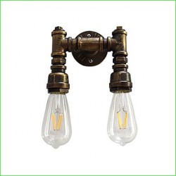 4 E27 Rustic/Lodge Traditional/Classic Antique Brass Feature for LED Bulb Included,Ambient Light Wall Sconces Wall Light