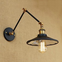 40W E26/E27 Rustic/Lodge Country Retro Electroplated Feature for Mini Style Swing Arm Bulb Included,Ambient Light